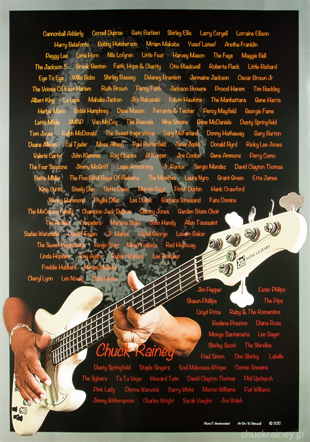 CHUCK RAINEY Artist poster_P001